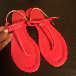 Kate Spade ♠️ pink bow sandals